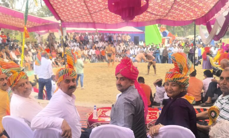*छिंज मेलों की भव्यता आज भी बरकरार :पठानिया* *छिंज मेलों की भव्यता आज भी बरकरार :पठानिया*