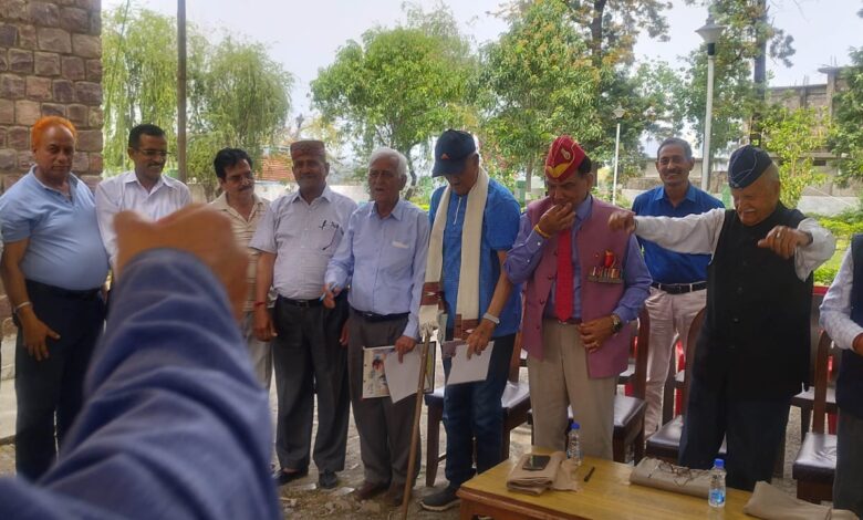 एक्स सर्विस मैन लीग नगरोटा सूरियां के हुए चुनाव एक्स सर्विस मैन लीग नगरोटा सूरियां के हुए चुनाव