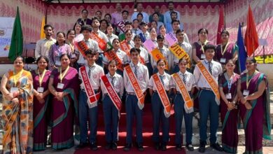 गैलेक्सी स्कूल में विद्यार्थी सम्मान सह अलंकरण समारोह आयोजित