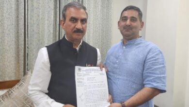 राज्य में अर्ध सैनिक कल्याण बोर्ड को लेकर सीएम से की चर्चा