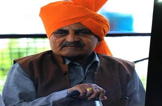 सुंदरनगर विधायक  राकेश जामवाल के पिता के निधन पर शोक