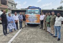 भाजपा ने आपदा प्रभावितों के लिए मंडी भेजी राहत सामग्री
