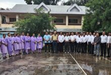 दरोका वरिष्ठ माध्यमिक विद्यालय में उच्च शिक्षा विभाग की निरीक्षण टीम का दौरा
