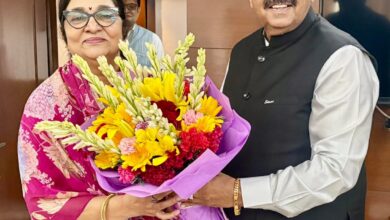 उप-मुख्यमंत्री ने राज्यसभा सांसद एवं हिमाचल कांग्रेस की प्रभारी से भेंट की