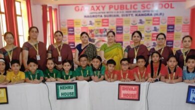 गैलेक्सी पब्लिक स्कूल के बच्चों की हुई गणित प्रश्नोत्तरी प्रतियोगिता