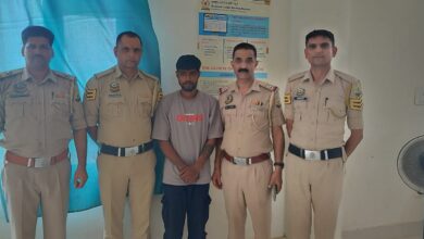 शाहपुर पुलिस ने बरदाईं में 6.44ग्राम चिट्टे के साथ युवक को पकड़ा ।
