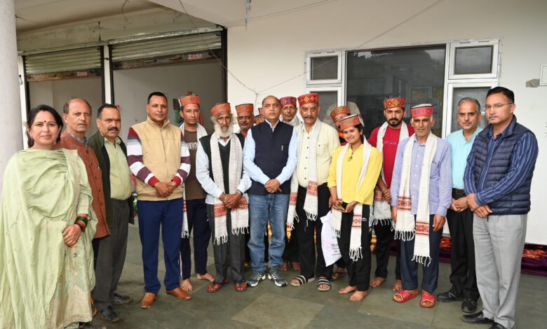 आपदा प्रभावितों के लिए आगे आने वाले दानी सज्जनों का आभार : जयराम ठाकुर