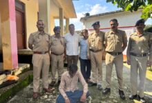 36 वर्षीय व्यक्ति चरस रखने के आरोप में गिरफ्तार किया