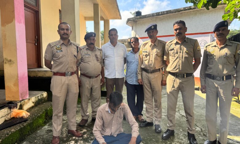 36 वर्षीय व्यक्ति चरस रखने के आरोप में गिरफ्तार किया 36 वर्षीय व्यक्ति चरस रखने के आरोप में गिरफ्तार किया