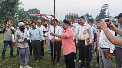 उप-मुख्यमंत्री ने एचआरटीसी के स्थापना दिवस पर जयसिंहपुर में किया बस अड्डा और डिपो का भूमि पूजन