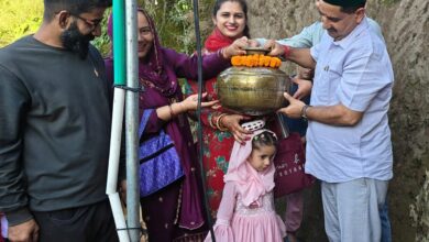 शाहपुर में बनेगा गुरु रविदास जी का भव्य भवन  : केवल सिंह पठानिया