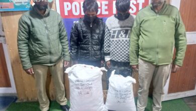 कुलगाम पुलिस ने नशा तस्करों के खिलाफ दो और नशा तस्करों को गिरफ्तार किया
