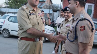 अनायत अली चौधरी-आईपीएस ने कुलगाम के एसएसपी का पदभार ग्रहण किया