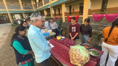 राजकीय महाविद्यालय नगरोटा सूरियाँ में किया गया दीवाली फेस्ट का आयोजन