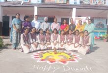 डी ए वी स्कूल नगरोटा सूरिया में दीपावली की धूम