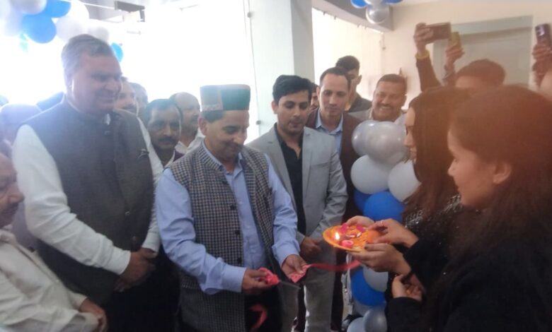 विधानसभा उप मुख्य सचेतक केवल सिंह पठानियां ने शाहपुर में किया निजी मल्टी स्पेशियलिटी हॉस्पिटल का शुभारंभ