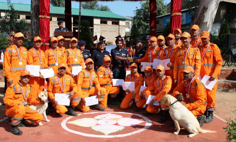 सी.एस.एस.आर. प्रतियोगिता में 14वीं वाहिनी, एन.डी.आर.एफ. नूरपुर अव्वल रही