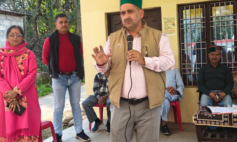 2.72 करोड़ से निर्मित धनोटु-वाया बद बस्ती सड़क प्रगति पर: केवल सिंह पठानिया