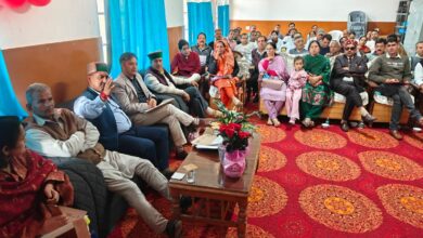 नागरिक अस्पताल शाहपुर में शीघ्र लगेगी अल्ट्रासाउंड मशीन, शुरू होगी डायलिसिस सुविधा: केवल सिंह पठानिया